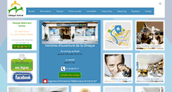 Desktop Screenshot of cliniqueamivet.com